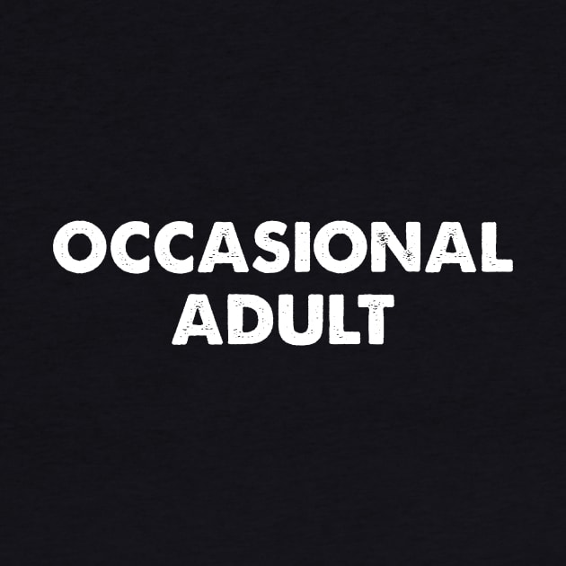 Occasional Adult by Nichole Joan Fransis Pringle